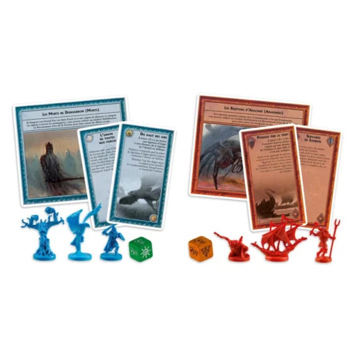 Alternative view of NUTS PUBLISHING - LA GUERRE DE L'ANNEAU EXT LES GUERRIERS DE LA TERRE DU MILIE - F