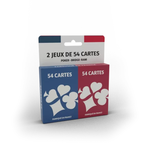 CARTAMUNDI - DUCALE ORIGINE 2X54 CARTE BLISTER - F