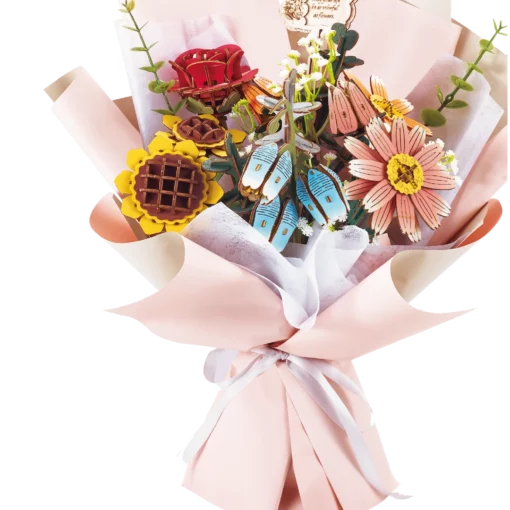 IR TOYS - PUZZLE 3D BOIS GROS BOUQUET - ML