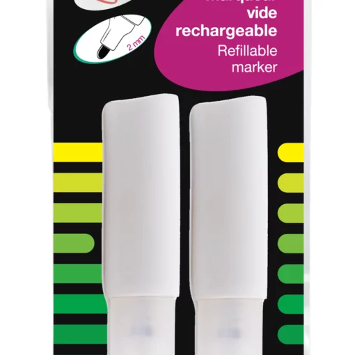 GRAPH'IT - FILL'IT BLISTER 2 MARQUEURS VIDES POINTE MEDIUM OGIVE - F/ML