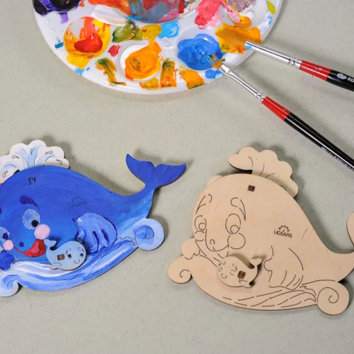 Alternative view of UGEARS - MODELLO COLORAZIONE WAL 8PZ (FR-DE-EN-POL-ES-UKR) - F/D/ML