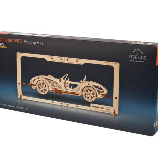 UGEARS - MODELLO 2.5D ROADSTER MK3 62 ST. (FR-DE-EN-POL-ES-UKR) - F/D/ML