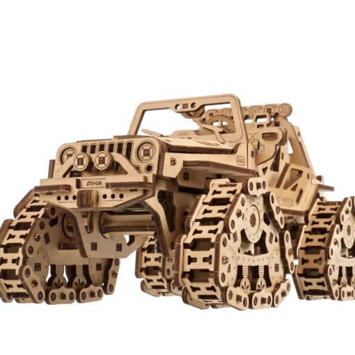 UGEARS - MODELLO DI VEICOLO FUORISTRADA CON TRAZIONE CINGOLATA 305 ST. (FR-DE-EN-PO - F/D/ML